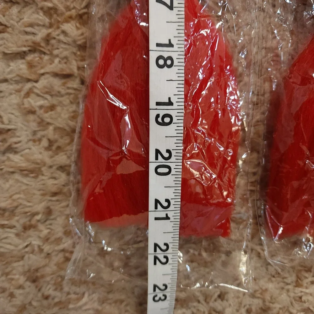 Unbranded Braiding Hair Women OS Red Jumbo Synthetic Extensions 2 Pack 22in